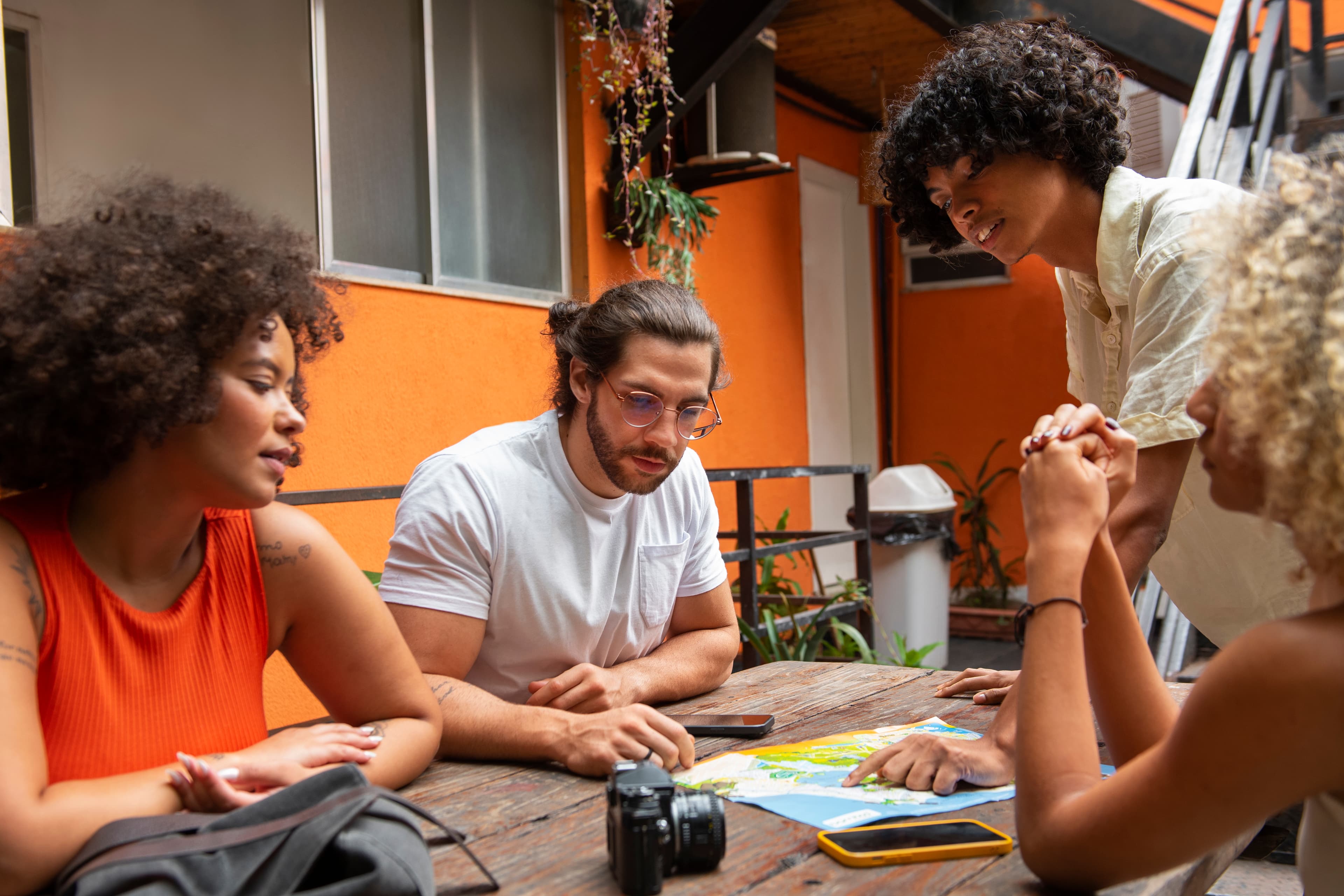 Ilustración de bienestar emocional